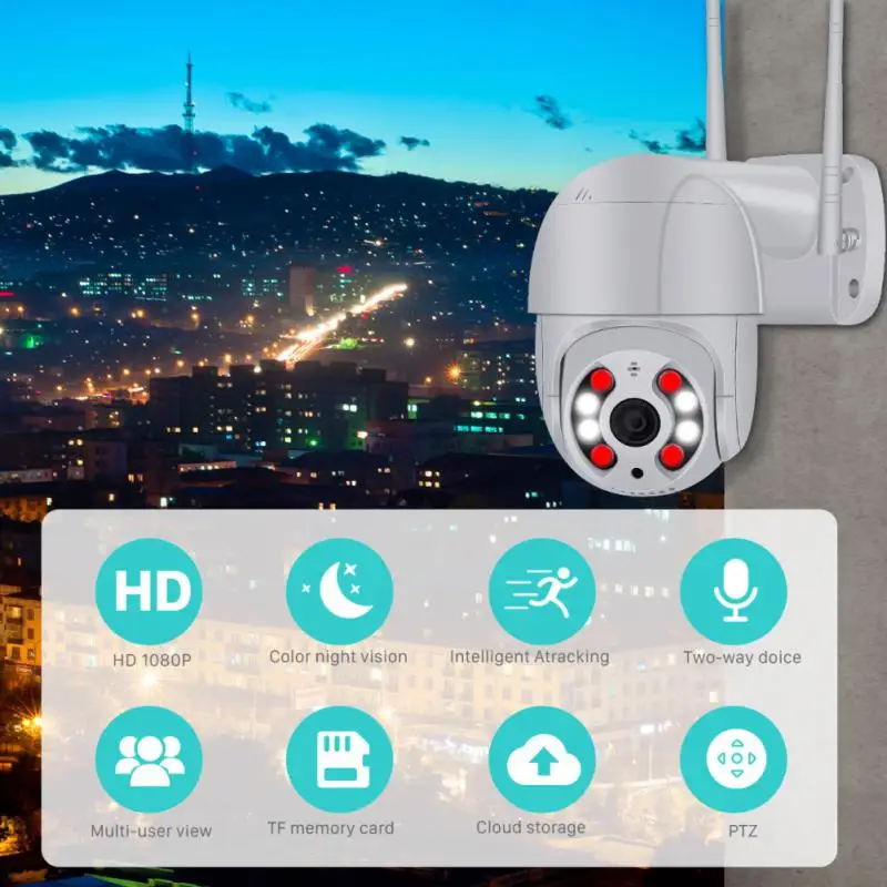 Weatherproof Wireless Camera Two-way Audio Ai Human Detection Wifi Camera 1080p Ir Home Security Camera Smart Home
Weatherproof Wireless Camera Two-way Audio Ai Human Detection Wifi Camera 1080p Ir Home Security Camera Smart Home