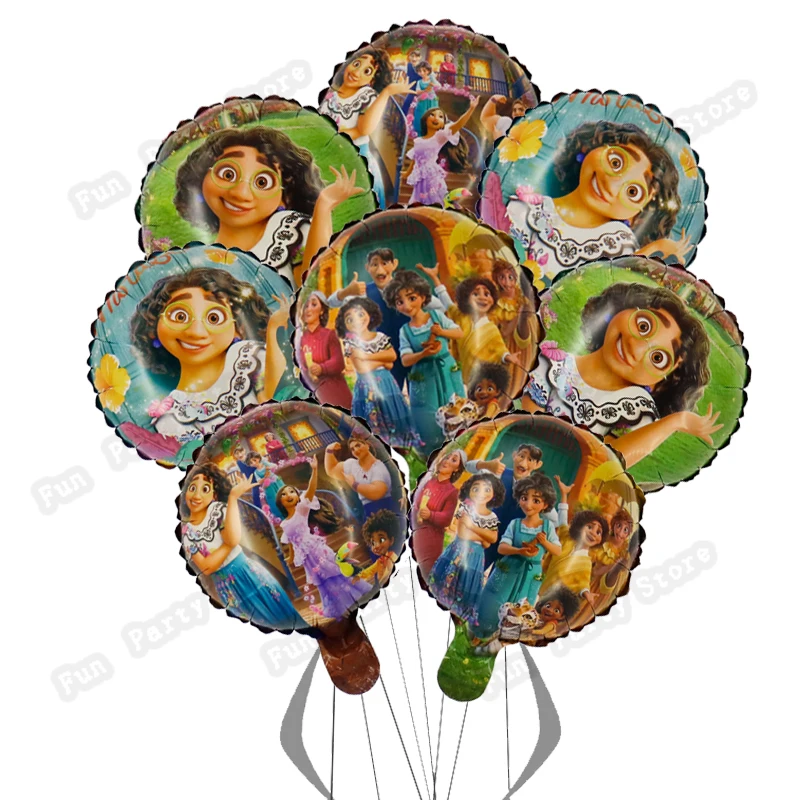 8Pcs Disney Encanto Mirabel Theme Girl Birthday 10inch Balloon party decoration baby shower helium balloon Kids toy Globos
8Pcs Disney Encanto Mirabel Theme Girl Birthday 10inch Balloon party decoration baby shower helium balloon Kids toy Globos