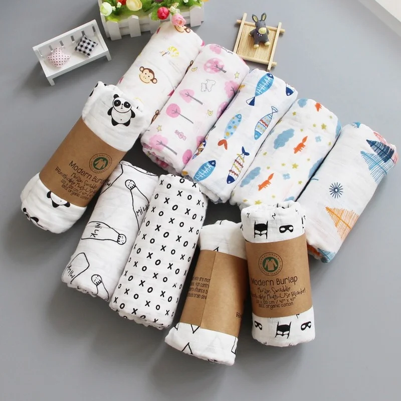 Baby Throw Blanket Muslin Swaddle Receiving Blankets Cartoon Bedding Newborn Items Cotton Quilt Mantas Para Bebe Doudou Bebe
Baby Throw Blanket Muslin Swaddle Receiving Blankets Cartoon Bedding Newborn Items Cotton Quilt Mantas Para Bebe Doudou Bebe