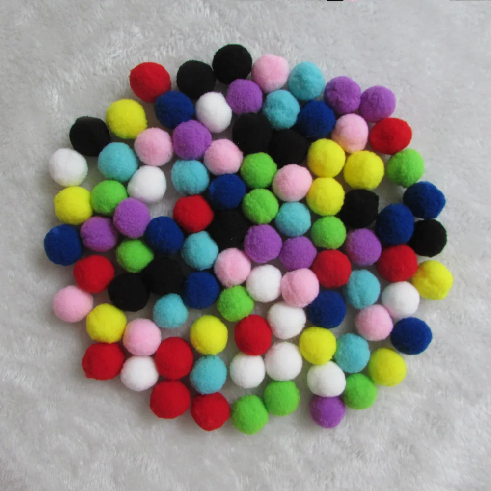 1000 pcs 2.5 cm Pompoms DIY Dolls Garment Handmade Soft Pompones Fluffy Plush Crafts DIY Pom Home decorate Sewing Supplies
1000 pcs 2.5 cm Pompoms DIY Dolls Garment Handmade Soft Pompones Fluffy Plush Crafts DIY Pom Home decorate Sewing Supplies