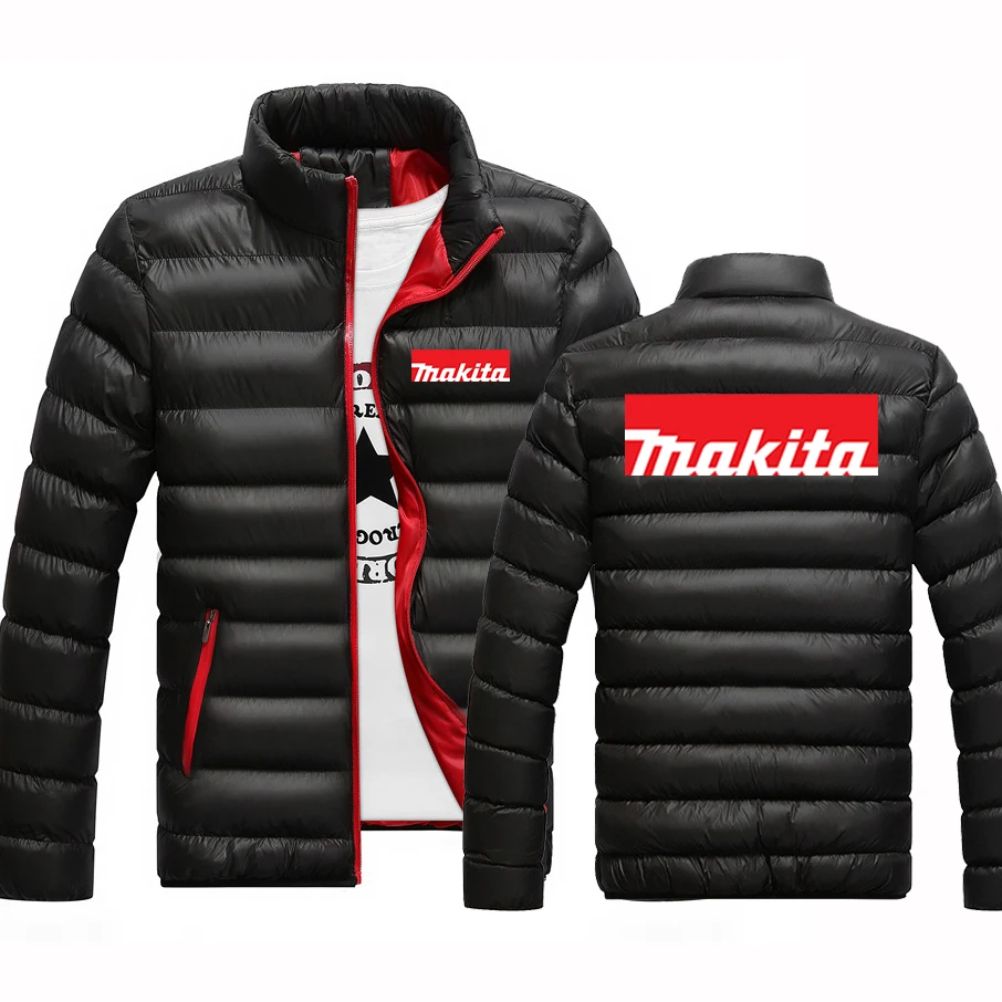 Makita Mens Jacket Long Sleeve Casual Fashion Zipper Windbreaker Windproof Clothing Thick Stand Male Solid Winter Coats
Makita Mens Jacket Long Sleeve Casual Fashion Zipper Windbreaker Windproof Clothing Thick Stand Male Solid Winter Coats