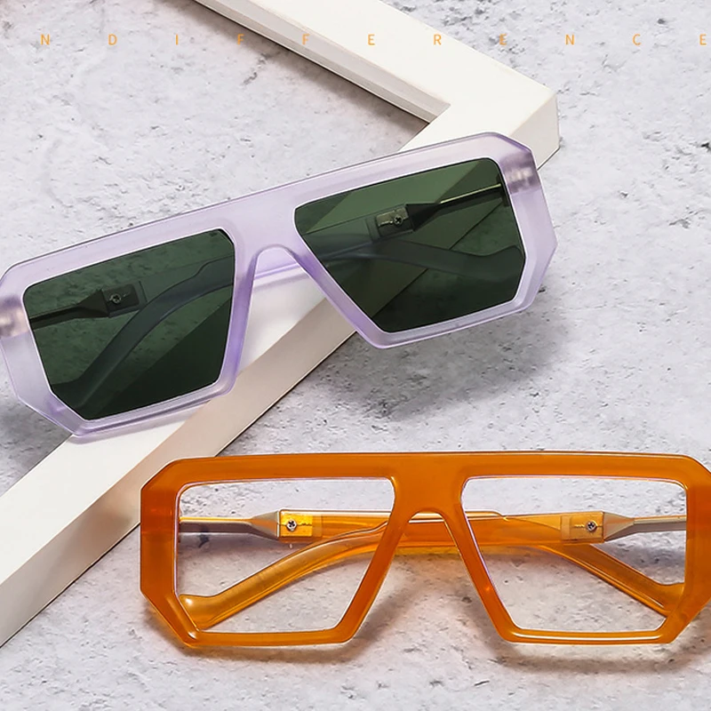 New Square Fashion Large Frame Glasses custom new retro designer fashion rectangle vintage trendy men women sun glasses 
New Square Fashion Large Frame Glasses custom new retro designer fashion rectangle vintage trendy men women sun glasses