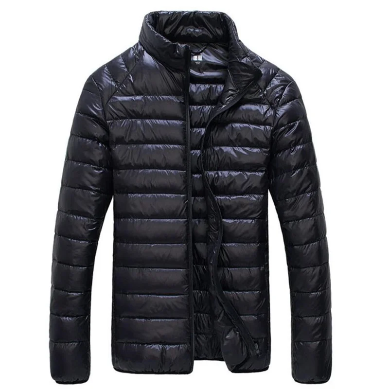 Autumn Winter Down Jacket Men Casual Stand Collar Ultra Light Parka Coat Portable Outwear Windproof White Duck Down Jacket 6XL
Autumn Winter Down Jacket Men Casual Stand Collar Ultra Light Parka Coat Portable Outwear Windproof White Duck Down Jacket 6XL