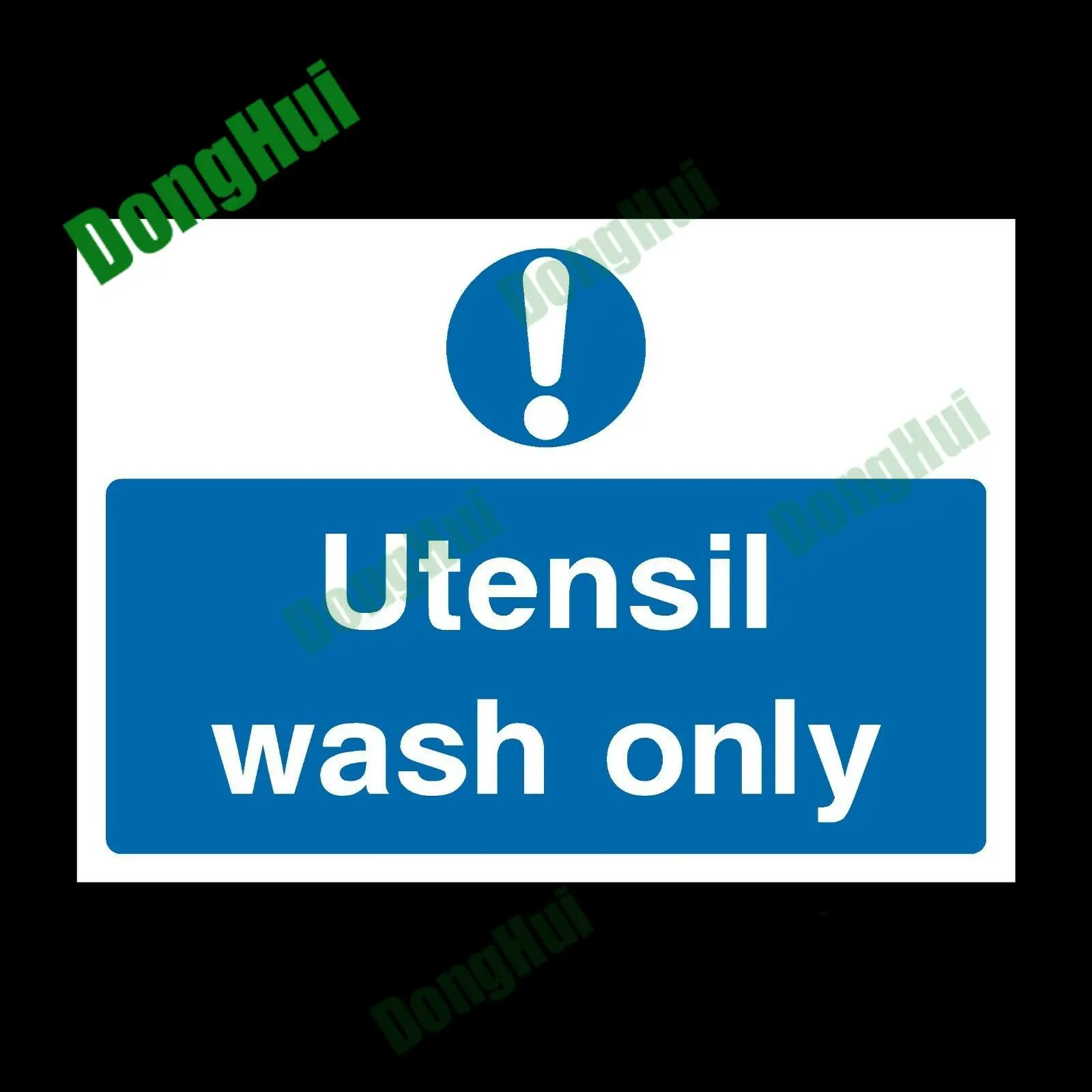 Utensil Wash Only Label Plastic Sign Clear Container Adhesive Car Sticker PVC Waterproof for Public Places Stations Factories
Utensil Wash Only Label Plastic Sign Clear Container Adhesive Car Sticker PVC Waterproof for Public Places Stations Factories