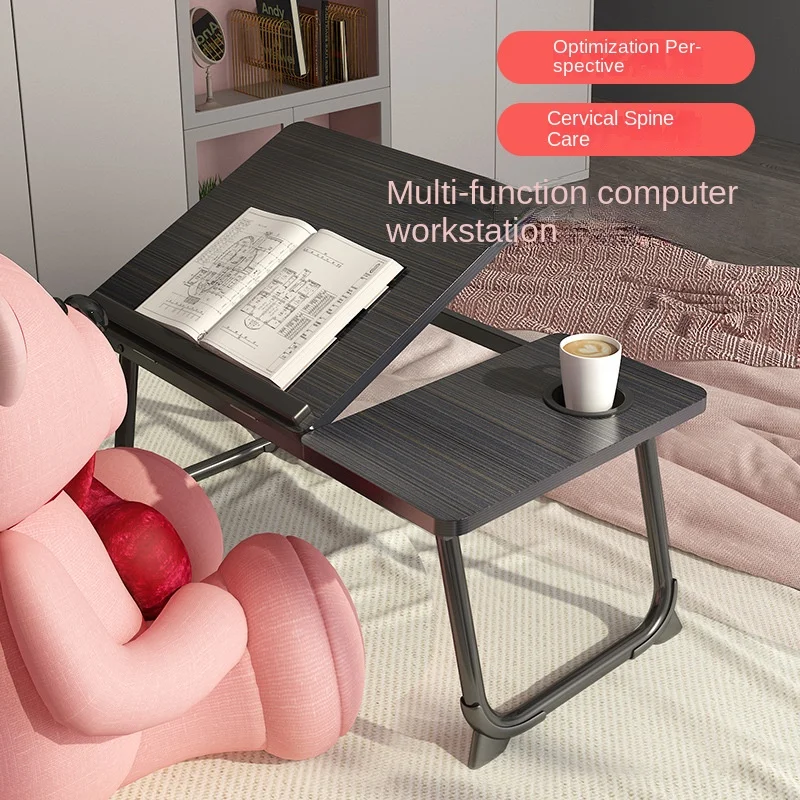 Adjustable Computer Desk Folding Laptop Dormitory Lazy Small on The Bed Five-position Adjustable Lift Table Office Furniture 
Adjustable Computer Desk Folding Laptop Dormitory Lazy Small on The Bed Five-position Adjustable Lift Table Office Furniture