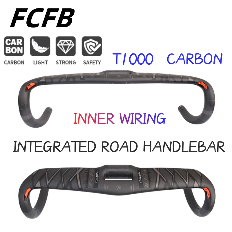 Carbon handlebar Road Bicycle Handlebars bike bent bar internal routing matt bike parts 31.8*400/420/440mm cycling road bike
Carbon handlebar Road Bicycle Handlebars bike bent bar internal routing matt bike parts 31.8*400/420/440mm cycling road bike