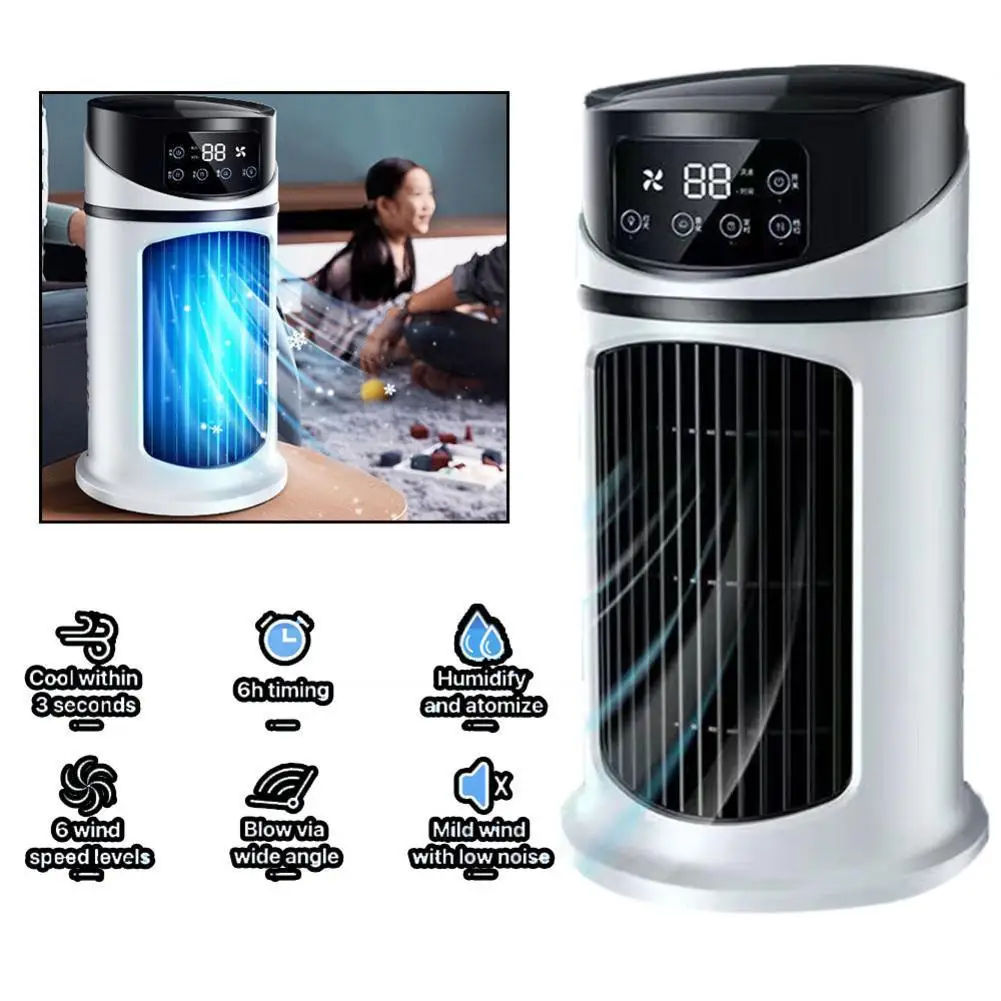 Mini Air Conditioner Outdoor Portable Spray Cooling Fan USB Rechargeable Rotation Purifier Humidifier Air Conditioner For Home
Mini Air Conditioner Outdoor Portable Spray Cooling Fan USB Rechargeable Rotation Purifier Humidifier Air Conditioner For Home