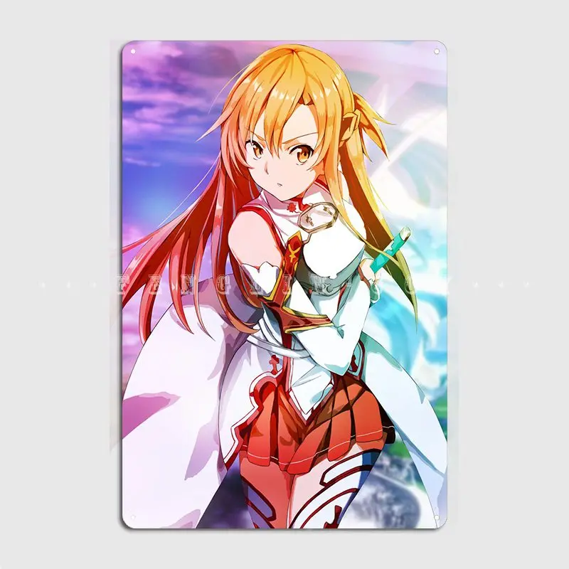 Asuna Sword Art Anime Metal Sign Garage Decoration Cinema Living Room Decoration Cave Pub Tin Sign Poster
Asuna Sword Art Anime Metal Sign Garage Decoration Cinema Living Room Decoration Cave Pub Tin Sign Poster