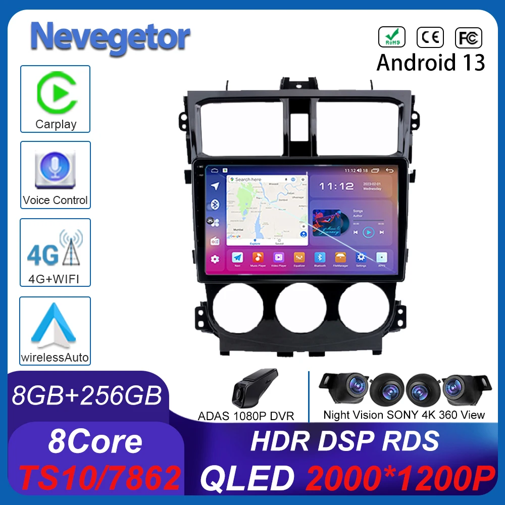 Car Android For Mitsubishi Colt Plus 2013-2018 Auto Radio Stereo Head Unit Multimedia Player GPS Navigation No 2din DVD 5G Wifi
Car Android For Mitsubishi Colt Plus 2013-2018 Auto Radio Stereo Head Unit Multimedia Player GPS Navigation No 2din DVD 5G Wifi