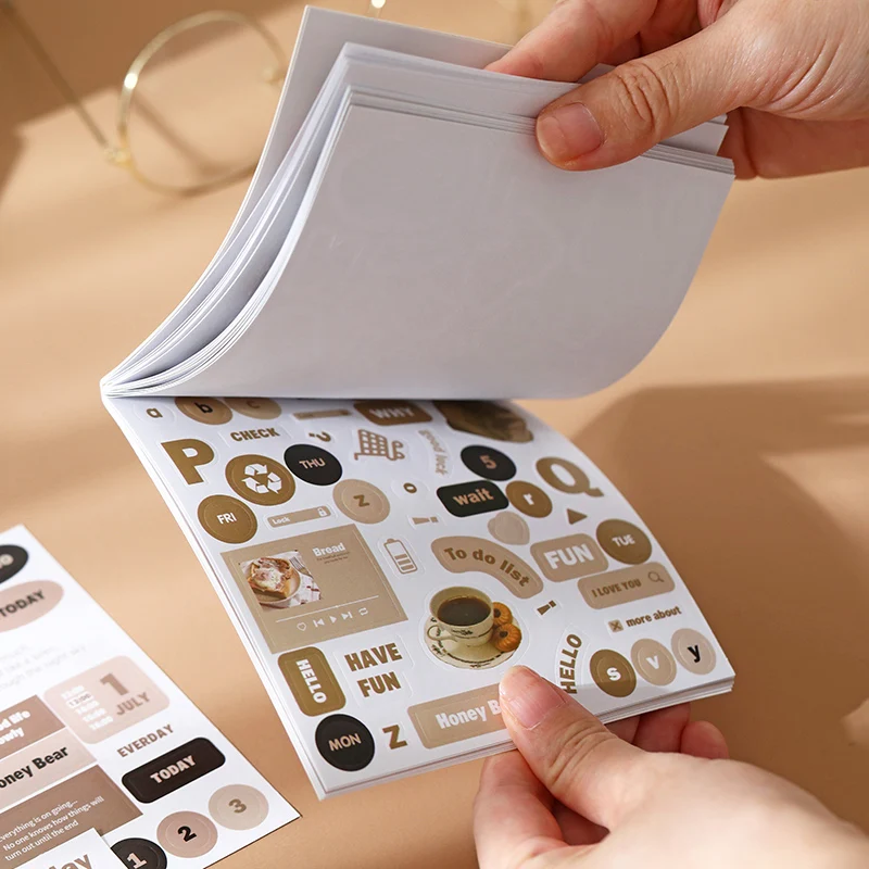 Daily Elements Stickers Book Creativity Decor Scrapbooking Hand Account Diary Supplies Personalized Collage Material For School 
Daily Elements Stickers Book Creativity Decor Scrapbooking Hand Account Diary Supplies Personalized Collage Material For School
