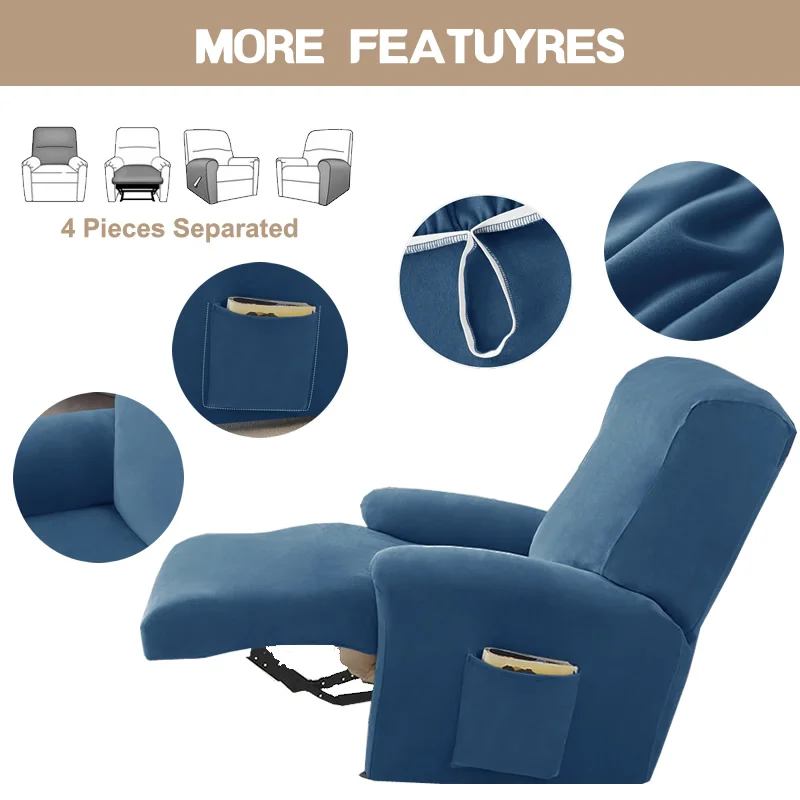 Split Style Recliner Cover Velvet All-inclusive Massage Lazy Boy Chair Cover Lounger Single Couch Sofa Slipcover Armchair Covers
Split Style Recliner Cover Velvet All-inclusive Massage Lazy Boy Chair Cover Lounger Single Couch Sofa Slipcover Armchair Covers