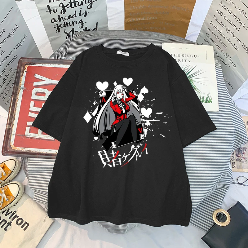Kakegurui top tees clothes men print couple clothes kawaii harajuku kawaii summer top t shirt graphic tees women ulzzang
Kakegurui top tees clothes men print couple clothes kawaii harajuku kawaii summer top t shirt graphic tees women ulzzang