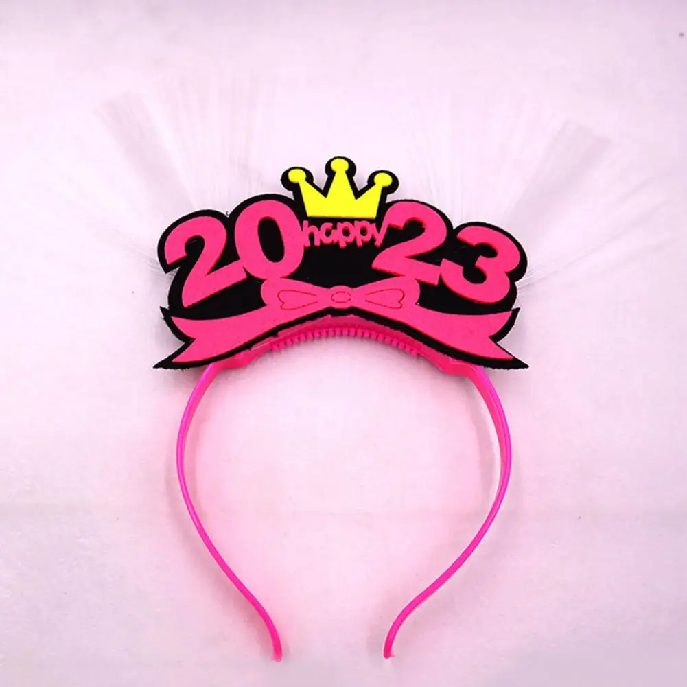 Party Hair Hoop Colored Lights Headwear Entertainment Anti-falling 2023 New Year LED Headband New Year Hair Hoop Gift
Party Hair Hoop Colored Lights Headwear Entertainment Anti-falling 2023 New Year LED Headband New Year Hair Hoop Gift