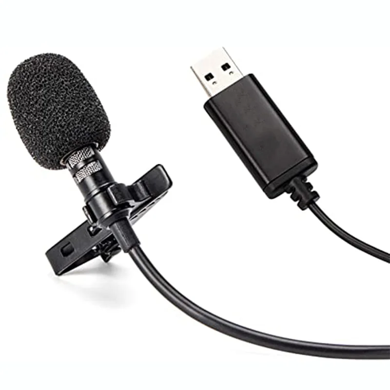 2m USB Lavalier Microphone Clip-on Lapel Mic for PC Computer Laptop Vocals Streaming Recording Studio YouTube Video Gaming
2m USB Lavalier Microphone Clip-on Lapel Mic for PC Computer Laptop Vocals Streaming Recording Studio YouTube Video Gaming