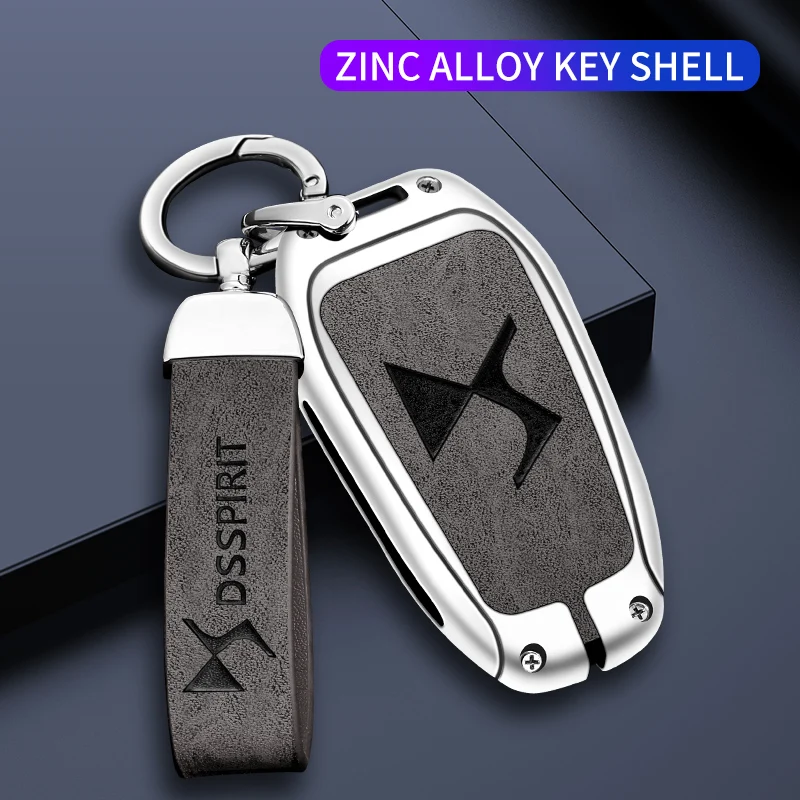 Zinc Alloy Car Smart Remote Key Case Bag Full Cover Protector Holder Shell Fob For DS DS3 DS5 Keyless Keychain Accessories
Zinc Alloy Car Smart Remote Key Case Bag Full Cover Protector Holder Shell Fob For DS DS3 DS5 Keyless Keychain Accessories