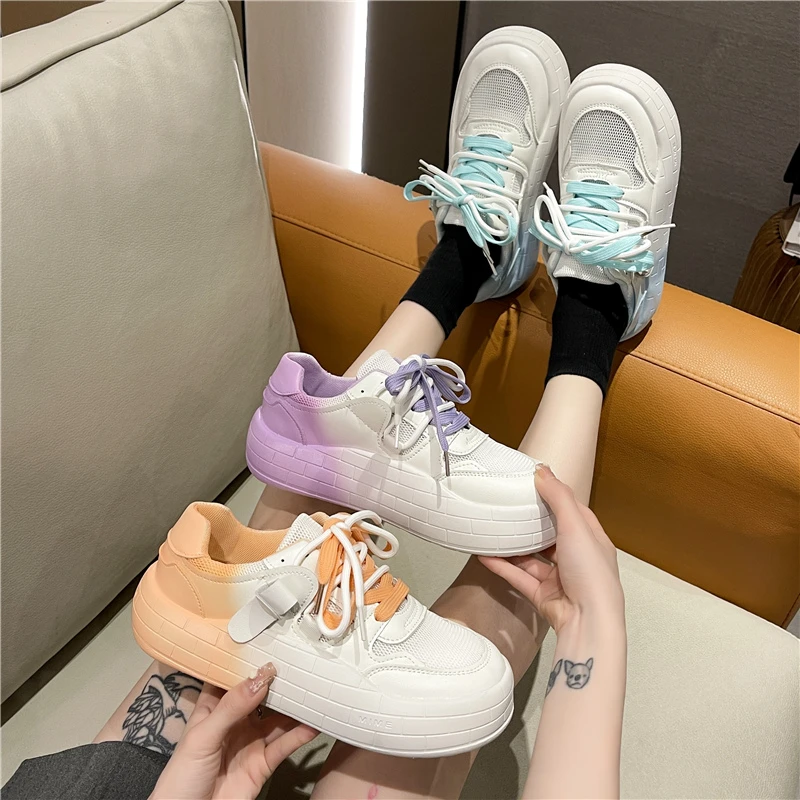 Women Shoes 2022 Fashion Summer Casual White Orange Shoes Cutouts Lace Mesh Hollow Breathable Platform Flat Shoes Woman Sneakers
Women Shoes 2022 Fashion Summer Casual White Orange Shoes Cutouts Lace Mesh Hollow Breathable Platform Flat Shoes Woman Sneakers