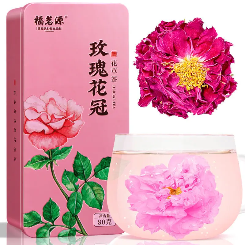 A Cup of Rose Crown Herbal Tea , a Cup of Sulfur Free Pingyin Double Petal Health Preserving Tea , Drink in a Gift Box , 80g
A Cup of Rose Crown Herbal Tea , a Cup of Sulfur Free Pingyin Double Petal Health Preserving Tea , Drink in a Gift Box , 80g