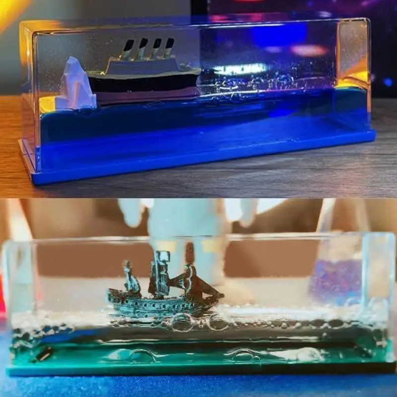 Titanic Cruise Ship Body Sea Ship Drift Bottle Liquid Acrylic Black Pearl Pirate Ship Hourglass Desktop Decor For Home Office
Titanic Cruise Ship Body Sea Ship Drift Bottle Liquid Acrylic Black Pearl Pirate Ship Hourglass Desktop Decor For Home Office