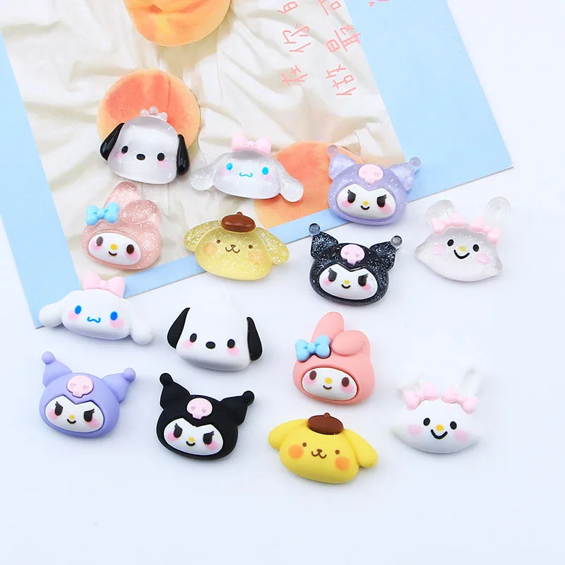 Cute Sanrios Cartoon Character Head Melody Diy Resin Accessories Kawaii Big Nail Art Decoration Rhinestone Charms For Long Nails
Cute Sanrios Cartoon Character Head Melody Diy Resin Accessories Kawaii Big Nail Art Decoration Rhinestone Charms For Long Nails