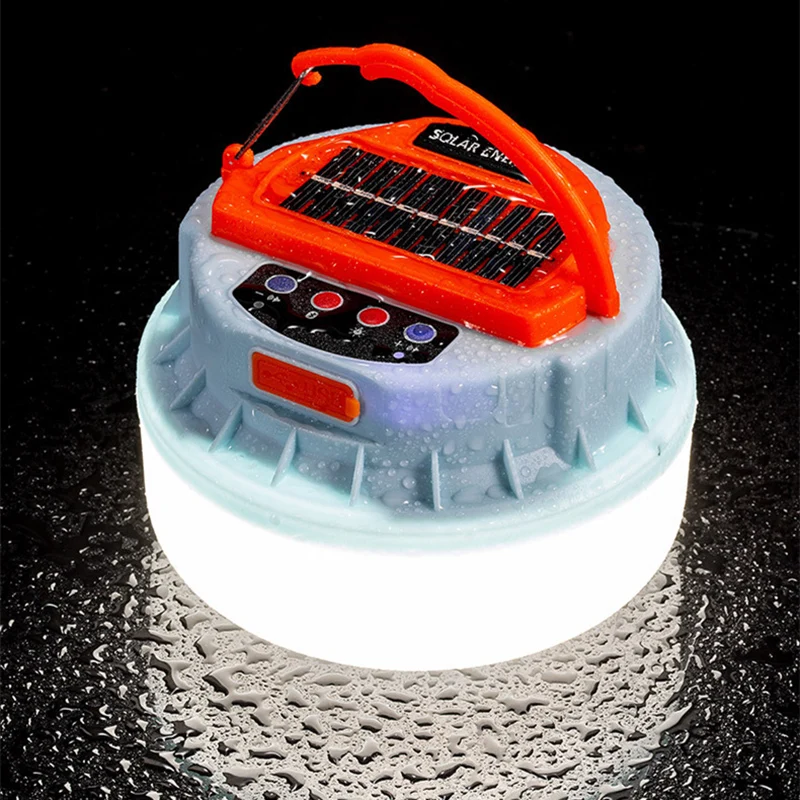 Outdoor Solar Camping Lights with Wireless Portable Bluetooth Speaker Rechargeable Led Camping Lanterns Tent Lamp Power Bank
Outdoor Solar Camping Lights with Wireless Portable Bluetooth Speaker Rechargeable Led Camping Lanterns Tent Lamp Power Bank