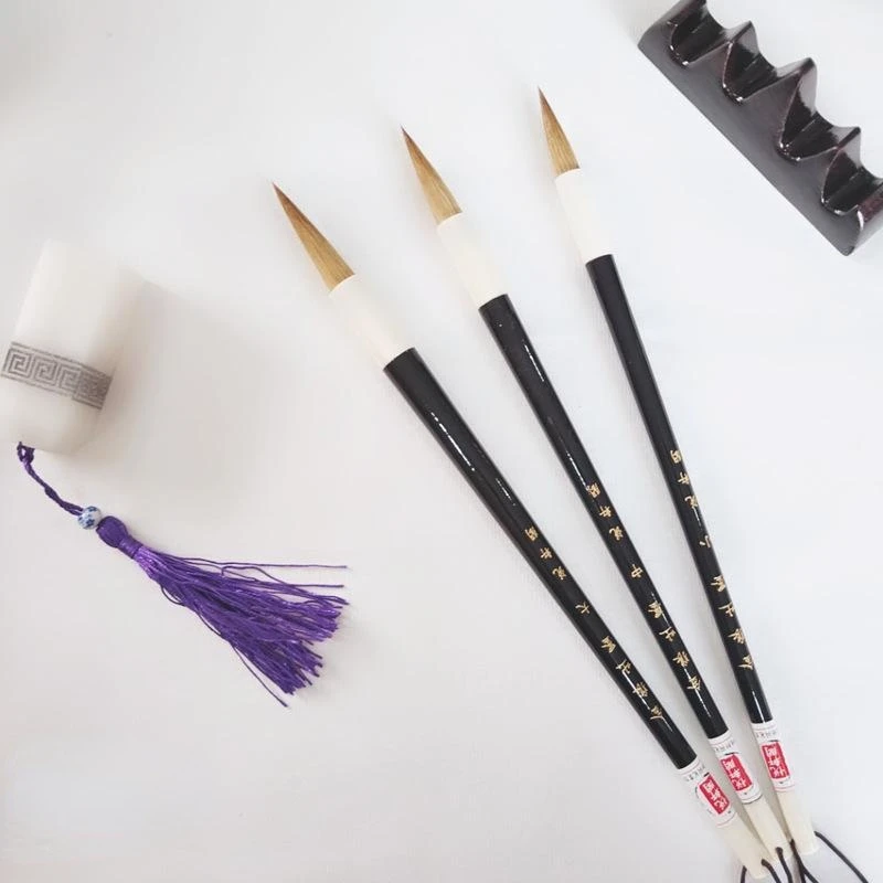 Large, medium and small boutique sandalwood poles wolf and sheep cum hair students calligraphy traditional brush wholesale
Large, medium and small boutique sandalwood poles wolf and sheep cum hair students calligraphy traditional brush wholesale