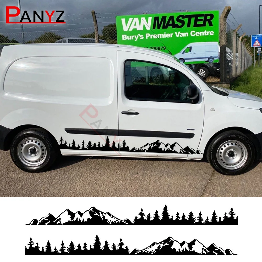 2PCS Car Side Door Stickers For Mercedes Benz Citan 109 Tuning Accessories Camper Van Mountain Graphics Vinyl Film Decals
2PCS Car Side Door Stickers For Mercedes Benz Citan 109 Tuning Accessories Camper Van Mountain Graphics Vinyl Film Decals