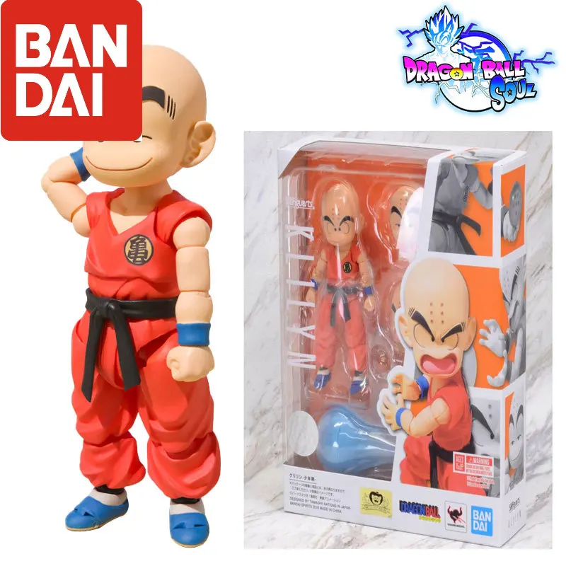 Original Anime Bandai Shf Dragon Ball Z Figure Super Saiyan Kuririn Action Figures Model Collectible Toy for Children Cute Gift
Original Anime Bandai Shf Dragon Ball Z Figure Super Saiyan Kuririn Action Figures Model Collectible Toy for Children Cute Gift