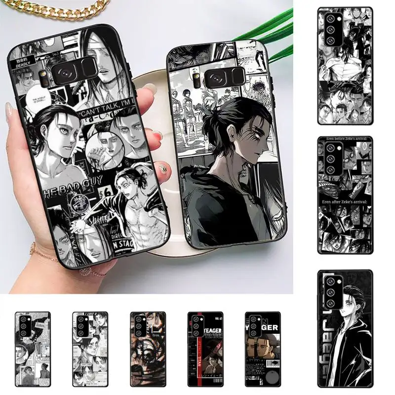 Anime Attack on Titan Eren Phone Case For Samsung Galaxy Note 10Pro Note 20ultra cover for note20 note10lite M30S Back Coque
Anime Attack on Titan Eren Phone Case For Samsung Galaxy Note 10Pro Note 20ultra cover for note20 note10lite M30S Back Coque