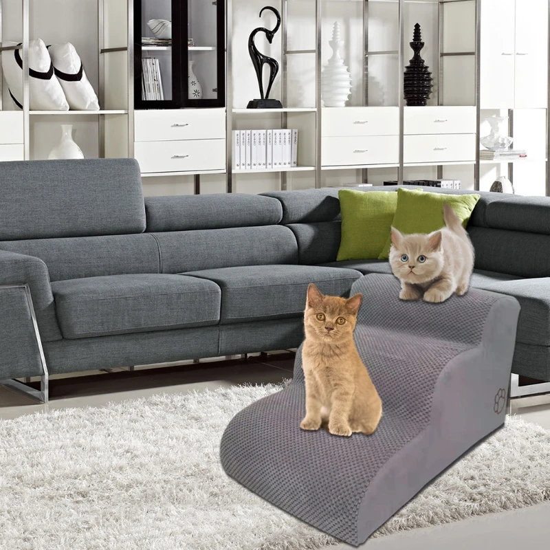 Soft Foam Dog Ladder Polar Fleece Suitable for Low Sofas Stairs Lower Place Easy Assembly Gift for Pet Owner Durable Use
Soft Foam Dog Ladder Polar Fleece Suitable for Low Sofas Stairs Lower Place Easy Assembly Gift for Pet Owner Durable Use
