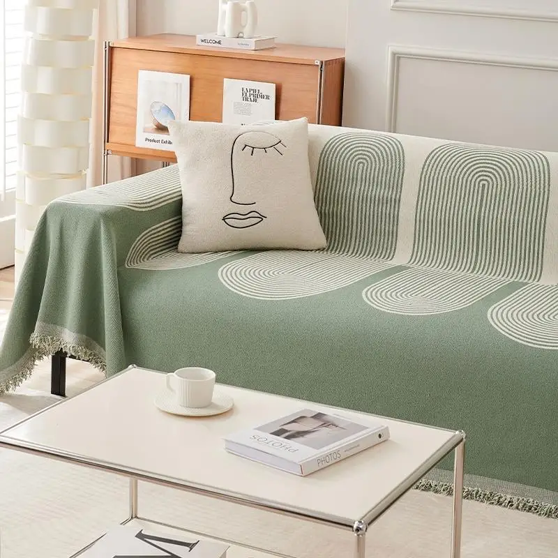 High-end Sofa Cover Korean Style for Living Room Anti-cat Scratch Couch Cover Universal for Seasons High Elasticity Sofa Blanket
High-end Sofa Cover Korean Style for Living Room Anti-cat Scratch Couch Cover Universal for Seasons High Elasticity Sofa Blanket