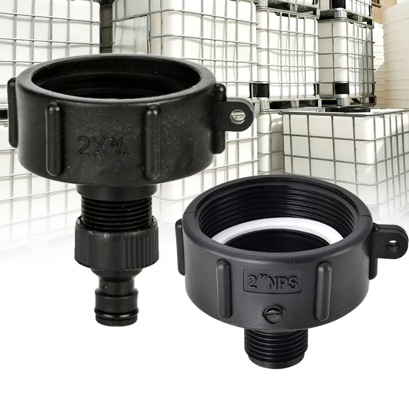 Plastic IBC Tote Water Tank Adapter 3/4" Thread Male Hose Adapter Garden Hose Irrigation Connection Fittings
Plastic IBC Tote Water Tank Adapter 3/4" Thread Male Hose Adapter Garden Hose Irrigation Connection Fittings