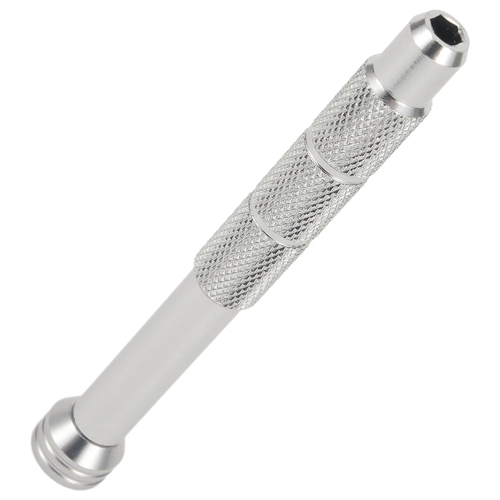 Driver Handle Screwdriver Handle Hand Tools Bits Holder Silver Screwdriver Holder For H4 Driver Hand Tool Hex Bits
Driver Handle Screwdriver Handle Hand Tools Bits Holder Silver Screwdriver Holder For H4 Driver Hand Tool Hex Bits