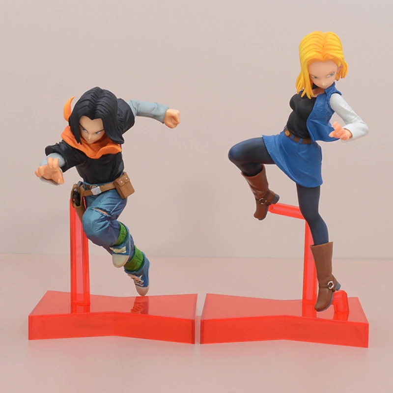 17-19CM Dragon Ball Z Android 17 Lapis Action Figure Android 18 Lazuli Figure Anime Model Statue Collectible Toys Decoration
17-19CM Dragon Ball Z Android 17 Lapis Action Figure Android 18 Lazuli Figure Anime Model Statue Collectible Toys Decoration