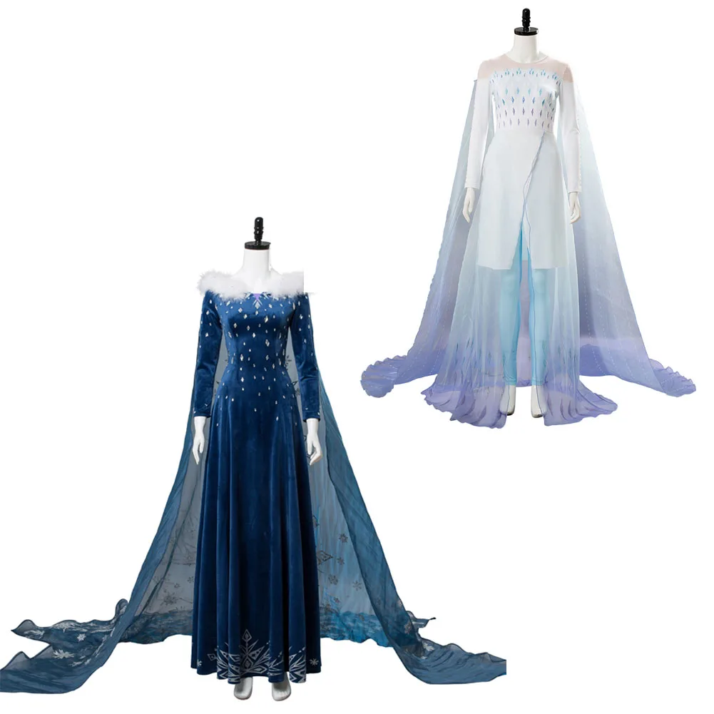 Elsa Cosplay Costume AdultS Women Princess Dress Cloak Girls Decorations Halloween Carnival Party Fashion Birthday Clothes
Elsa Cosplay Costume AdultS Women Princess Dress Cloak Girls Decorations Halloween Carnival Party Fashion Birthday Clothes