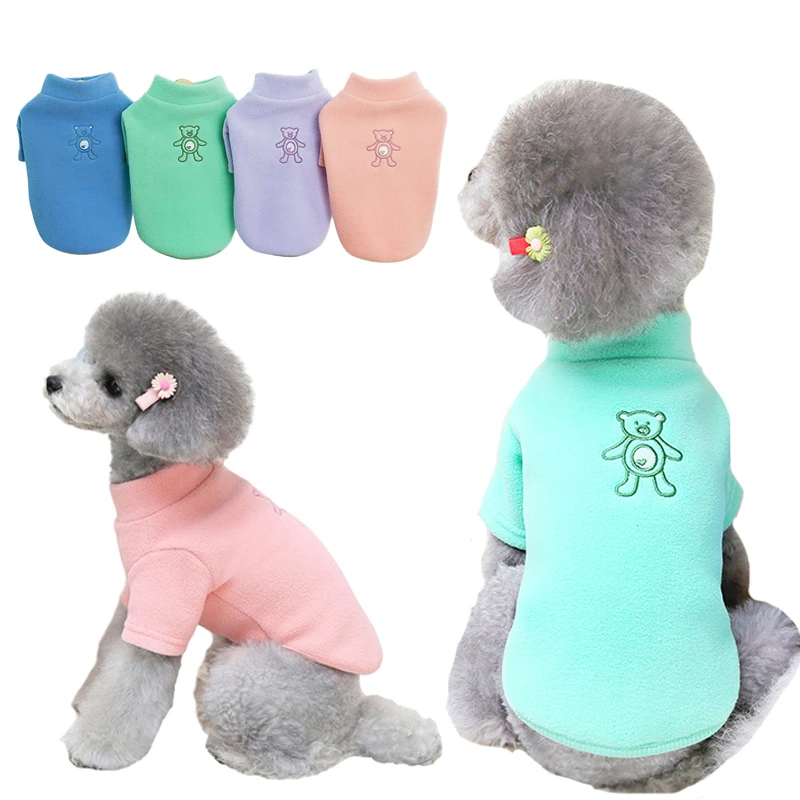 Winter Dog Clothes Warm Fleece Jacket Puppy Cats Coats Soft Pet Vest for Small Dogs T-Shirt Pullover ChihuahuaTeddy Pug Costumes
Winter Dog Clothes Warm Fleece Jacket Puppy Cats Coats Soft Pet Vest for Small Dogs T-Shirt Pullover ChihuahuaTeddy Pug Costumes