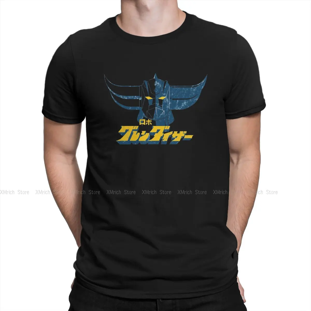 Vintage Head Shadow Classic T-Shirt Men Crew Neck Pure Cotton T Shirt UFO Robot Goldrake Grendizer Anime Short Sleeve Tees
Vintage Head Shadow Classic T-Shirt Men Crew Neck Pure Cotton T Shirt UFO Robot Goldrake Grendizer Anime Short Sleeve Tees