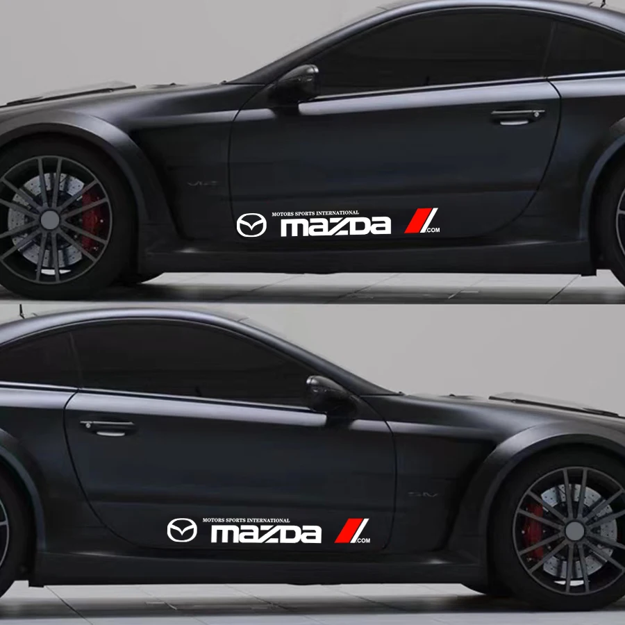2Pcs Car Door Side Stickers Logo Decal Styling Body Decals Stripes For Mazda 3 6 Atenza Axela Demio CX3 CX5 MP MS RX8
2Pcs Car Door Side Stickers Logo Decal Styling Body Decals Stripes For Mazda 3 6 Atenza Axela Demio CX3 CX5 MP MS RX8