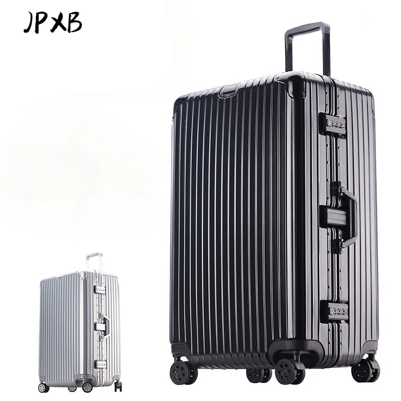 Aluminum Frame Pc Suitcases Travel Large Size Luggage Thickened Trolley Case Sports Men and Women Boarding Bag Customs Password
Aluminum Frame Pc Suitcases Travel Large Size Luggage Thickened Trolley Case Sports Men and Women Boarding Bag Customs Password