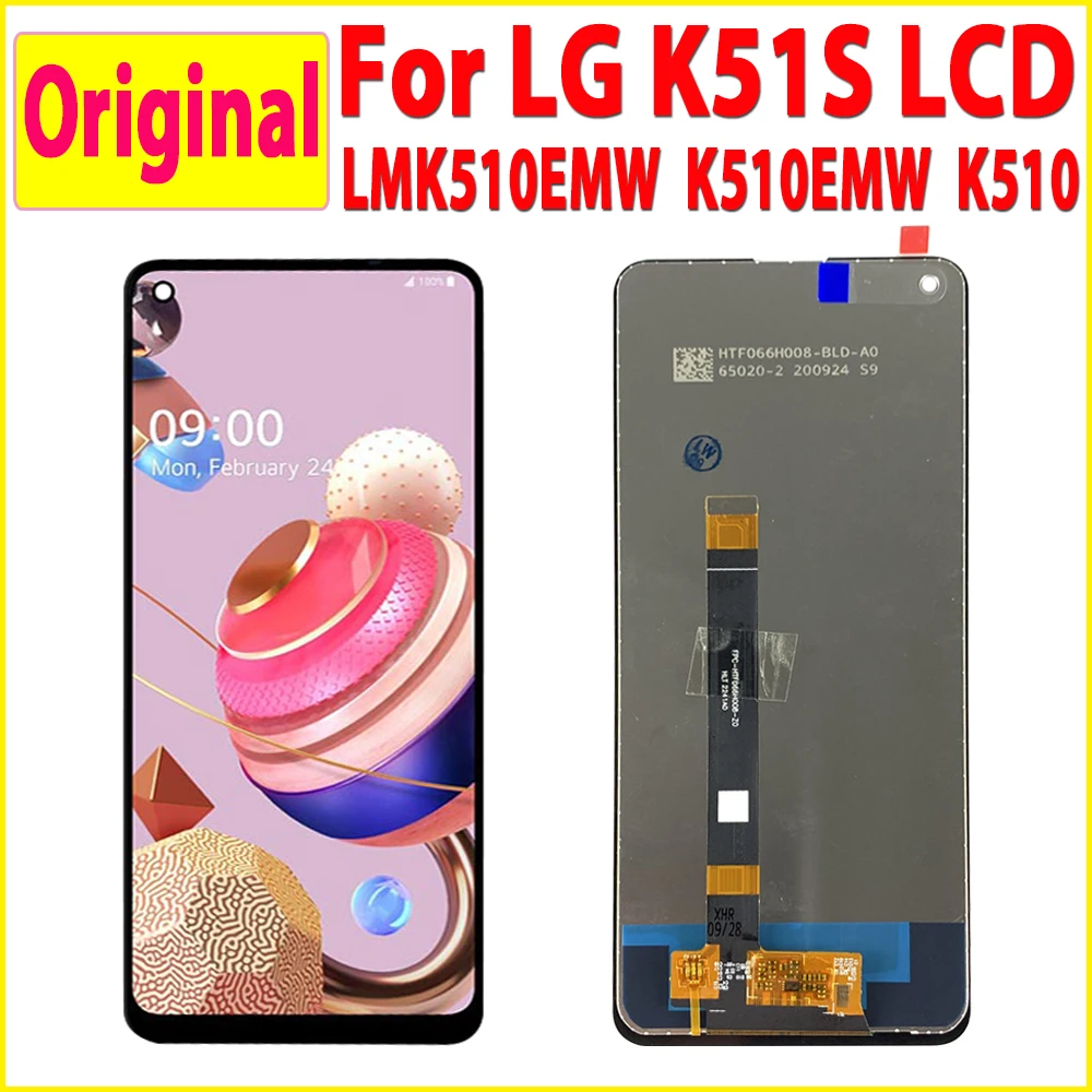 Дисплей Amoled 6 55 дюйма для LG K51S LCD LMK510EMW LM-K510EMW дисплей аксессуары замены | Мобильные