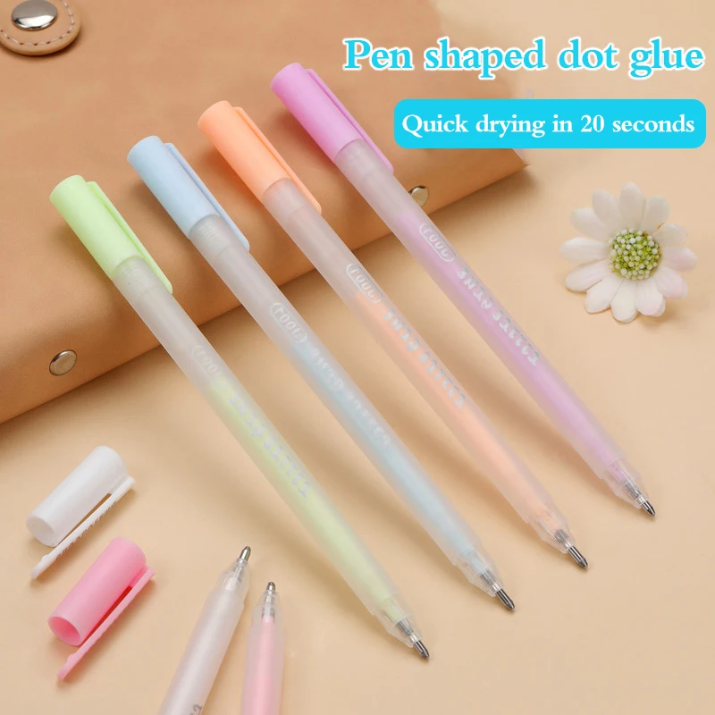 Solid Glue Stick Pen Quick Drying Hand Pen Candy Color High Viscosity For Kids School Creative Students Stationery Supplies Pens
Solid Glue Stick Pen Quick Drying Hand Pen Candy Color High Viscosity For Kids School Creative Students Stationery Supplies Pens