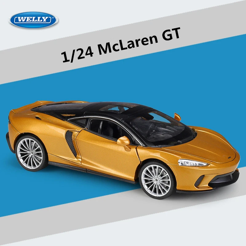 Спортивный автомобиль McLaren GT 1:24, модель высокой модели из металлического сплава, литье под давлением, коллекционные автомобили, игрушки для ...
Спортивный автомобиль McLaren GT 1:24, модель высокой модели из металлического сплава, литье под давлением, коллекционные автомобили, игрушки для ...