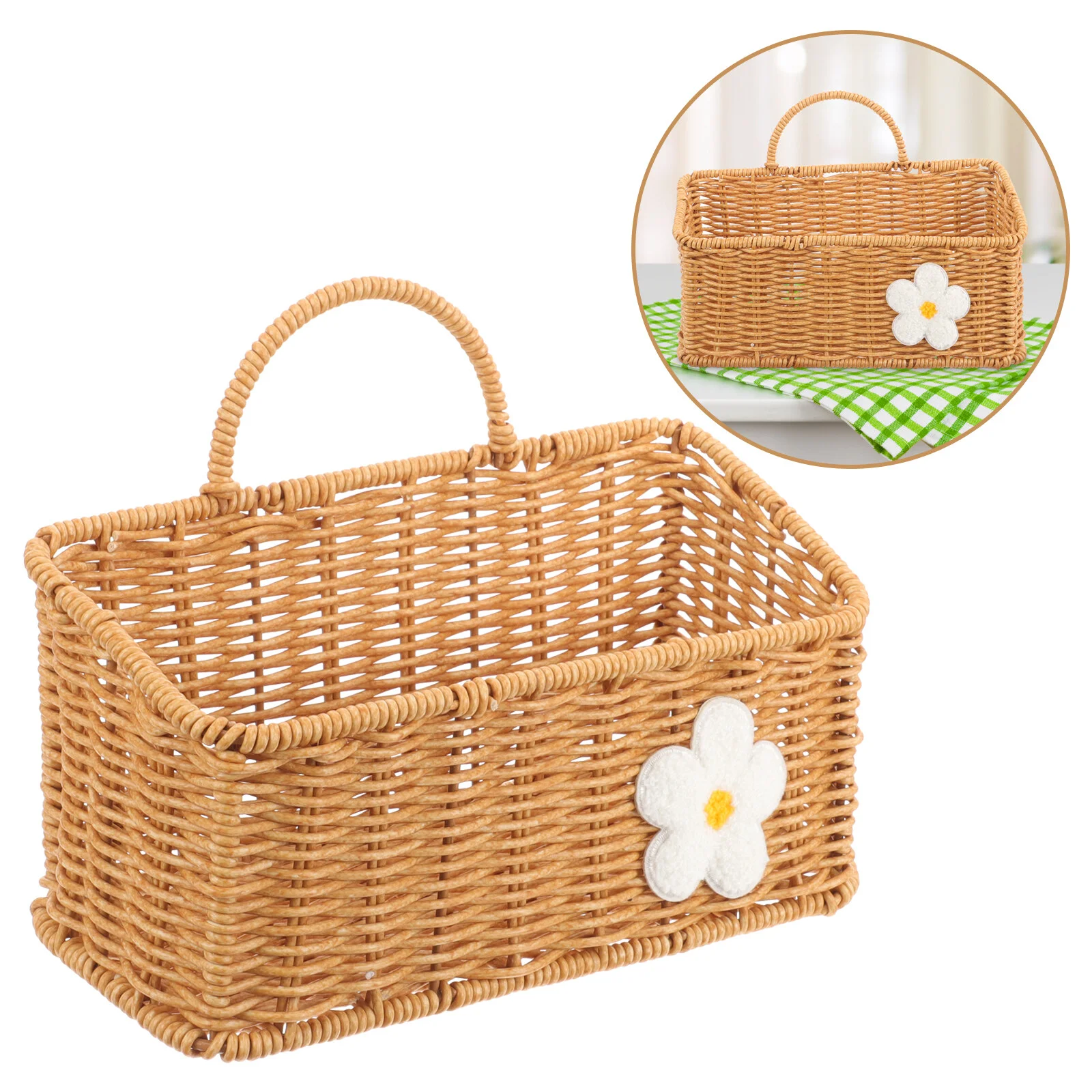 Green Onions Hanging Basket For Flower Wall Ginger Storage Holder Plastic Woven Baskets Decoration
Green Onions Hanging Basket For Flower Wall Ginger Storage Holder Plastic Woven Baskets Decoration