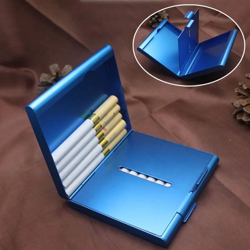1-pack of ultra-thin cigarette case smoking accessories metal men and women gift cigarette holder pocket box cigar storage box
1-pack of ultra-thin cigarette case smoking accessories metal men and women gift cigarette holder pocket box cigar storage box