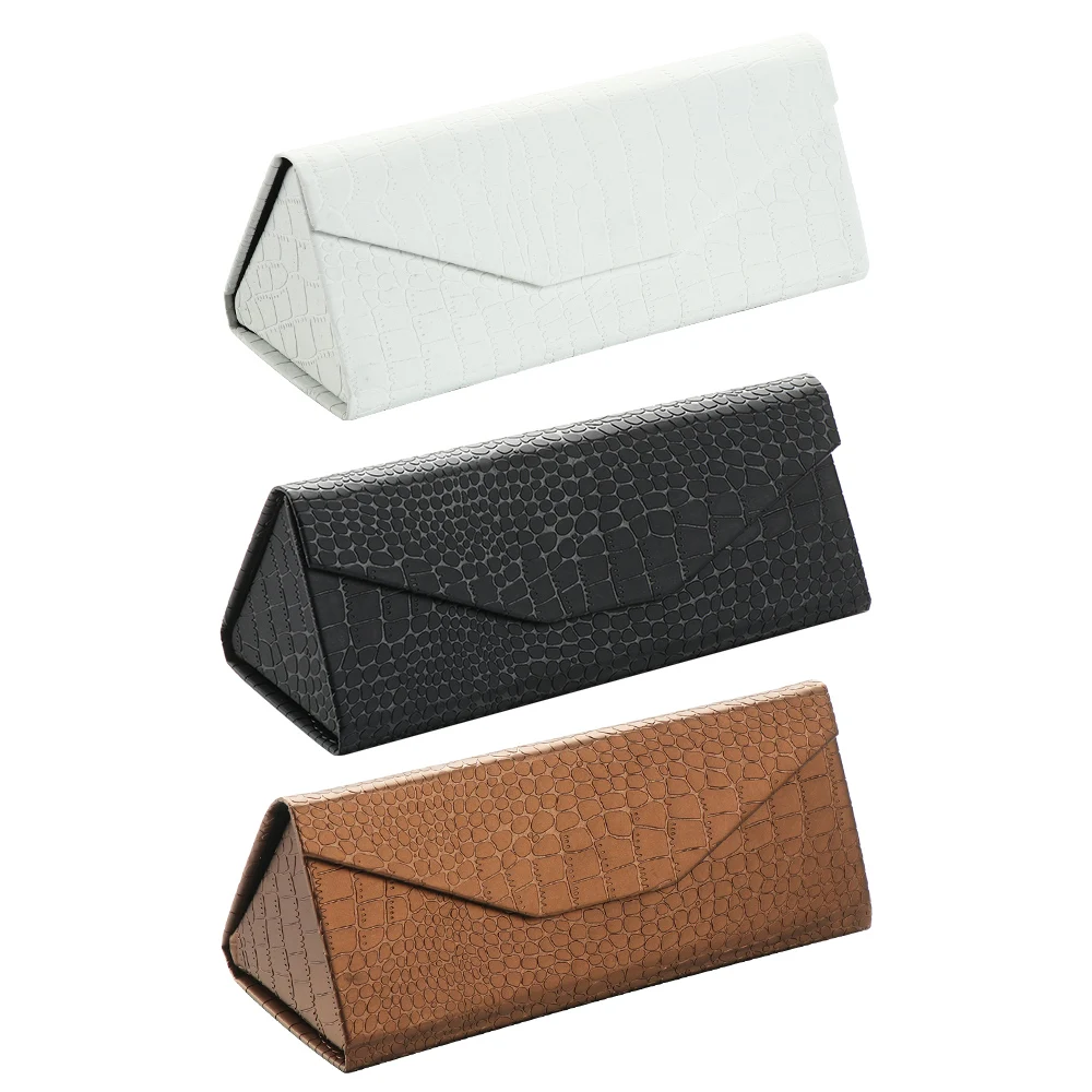 1Pc Triangle Glasses Box Vintage Solid Color Folding PU Waterproof Strong Magnet Eyewear Case Portable Protective Organizer
1Pc Triangle Glasses Box Vintage Solid Color Folding PU Waterproof Strong Magnet Eyewear Case Portable Protective Organizer