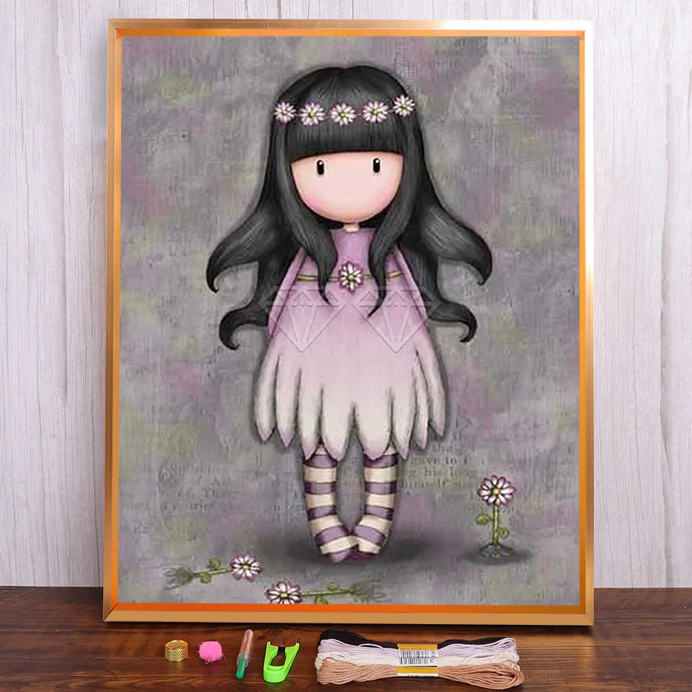 Cartoon Girl Princess Printed Canvas 11CT Cross Stitch Embroidery Kit DMC Threads Handmade Handiwork Knitting Promotions
Cartoon Girl Princess Printed Canvas 11CT Cross Stitch Embroidery Kit DMC Threads Handmade Handiwork Knitting Promotions