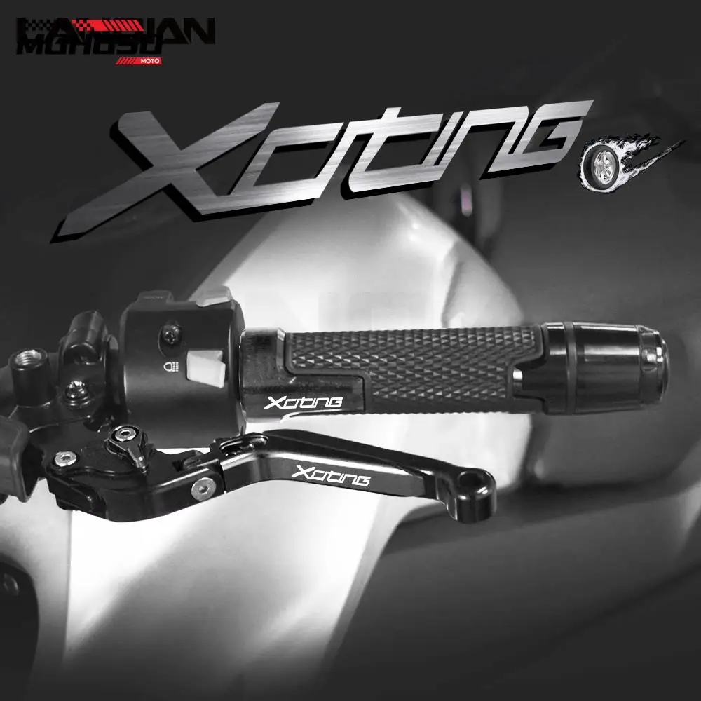 Motorcycle Accessories Aluminum Brake Clutch Levers Handlebar Hand Grips Ends For KYMCO XCITING XCITING 250 300 400 500
Motorcycle Accessories Aluminum Brake Clutch Levers Handlebar Hand Grips Ends For KYMCO XCITING XCITING 250 300 400 500