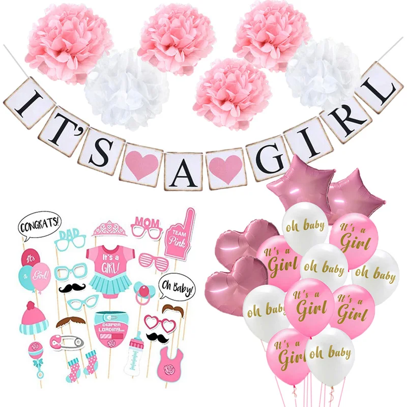 Детский набор украшений для мальчиков и девочек It's A Boy It's A Girl Oh Baby возд. Шары на детский день рождения
Детский набор украшений для мальчиков и девочек It's A Boy It's A Girl Oh Baby возд. Шары на детский день рождения