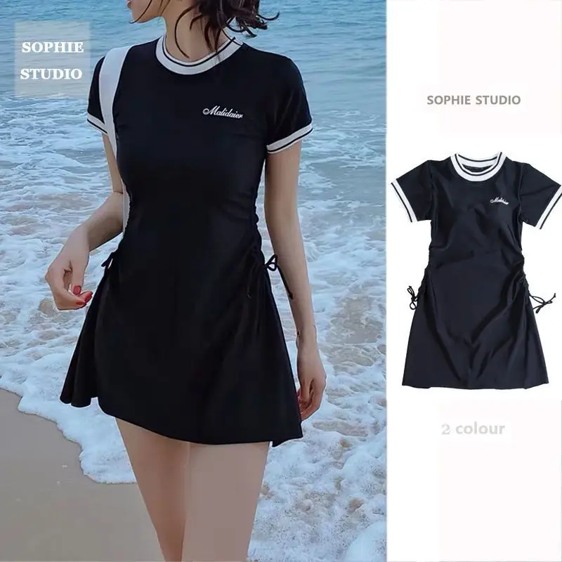 Sports Swimsuit Women Fairy Thin One-piece Split Bikini Gathering Covering Belly Flat Angle Hot Spring Swimming Two-piece Suit
Sports Swimsuit Women Fairy Thin One-piece Split Bikini Gathering Covering Belly Flat Angle Hot Spring Swimming Two-piece Suit