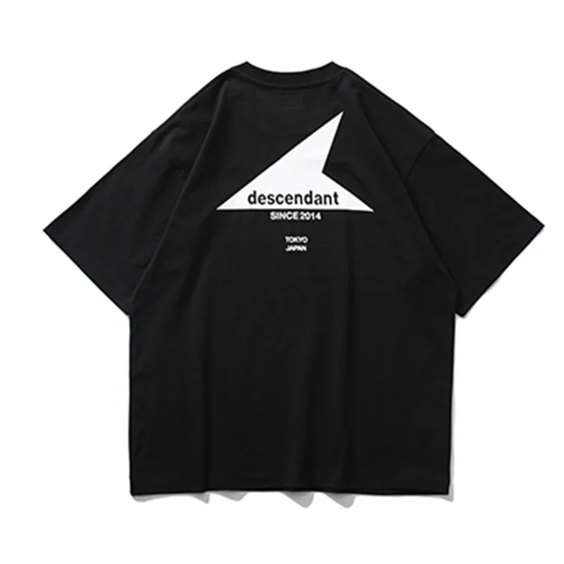 DESCENDANT DCDT Triangle Printing Men's Short Sleeves Loose And Comfortable Leisure Time Solid Color Top
DESCENDANT DCDT Triangle Printing Men's Short Sleeves Loose And Comfortable Leisure Time Solid Color Top
