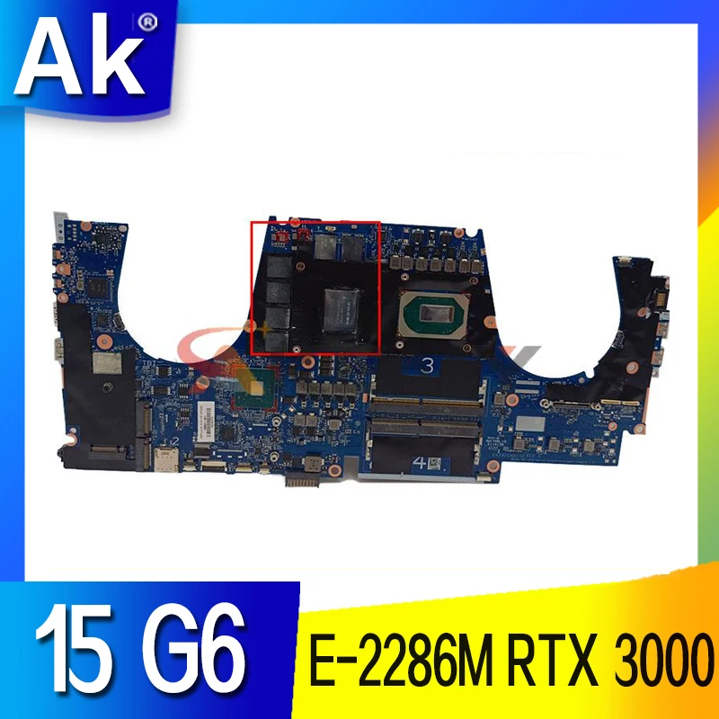 L68831-601 For HP ZBOOK 15 G6 laptop motherboard L68831-001 XW2G DAXW2GMBEG0 With E-2286M CPU GPU RTX 3000 6GB Mainboard
L68831-601 For HP ZBOOK 15 G6 laptop motherboard L68831-001 XW2G DAXW2GMBEG0 With E-2286M CPU GPU RTX 3000 6GB Mainboard